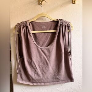 American Eagle Outfitters Women's Taupe Tank Top